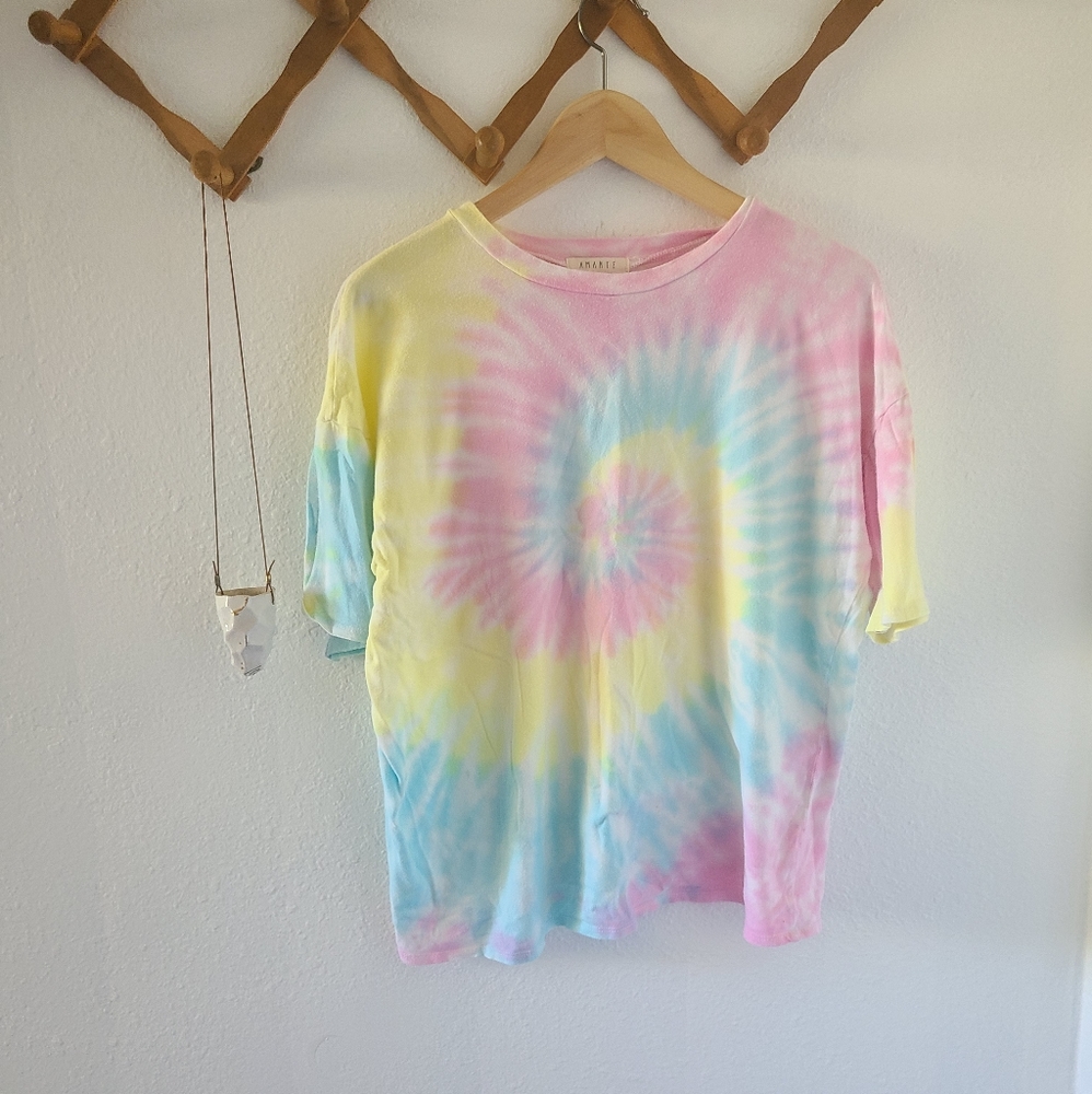 Amante pastel tye dye tee shirt